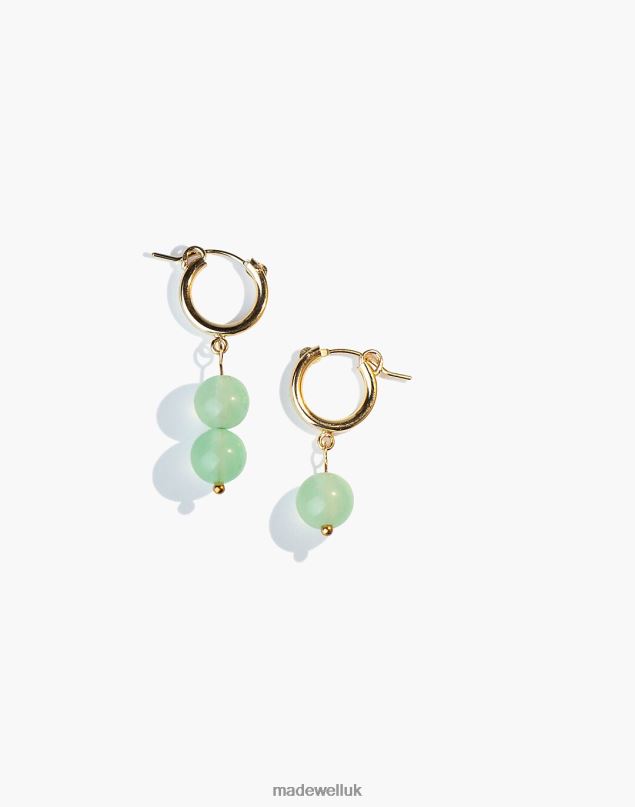 Madewell Women YEAR 901 Fill Jade Earrings Jewelry Gold 8P4862447
