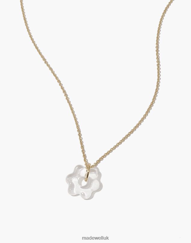 Madewell Women CLED Avens Charm Necklace Jewelry Gold 8P4861816