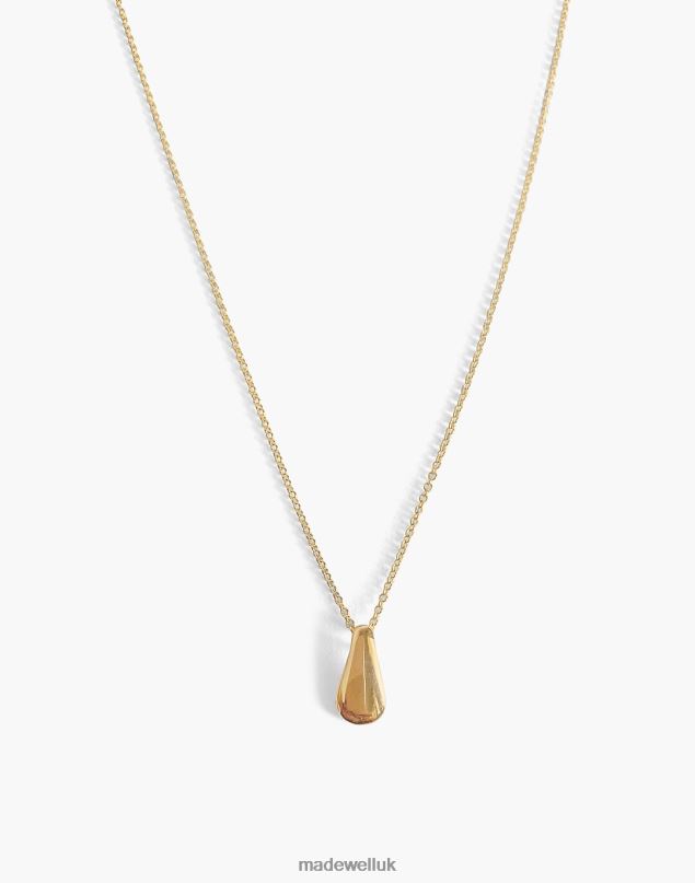 Madewell Women Kinn Teardrop 20'' Necklace Jewelry Gold 8P4861760