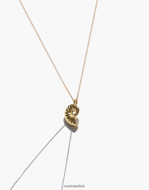 Madewell Women MUNS Aurea Necklace Jewelry Gold 8P4861987