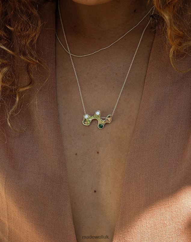 Madewell Women MUNS Bolero Necklace Jewelry Silver 8P4861958