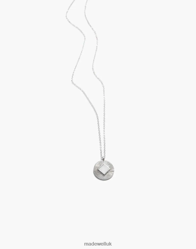 Madewell Women MUNS Hito Necklace Jewelry Silver 8P4862000