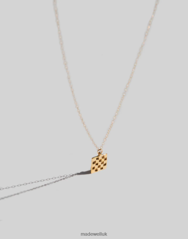 Madewell Women MUNS Tablero Necklace Jewelry Gold 8P4861962