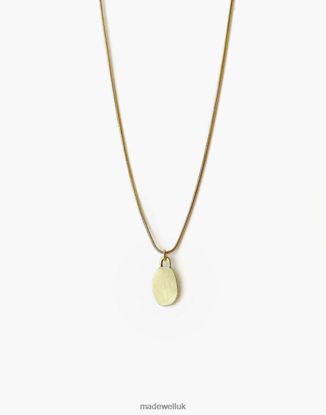 Madewell Women Mahnal Hasaa Minor Necklace Jewelry Brass 8P4861870