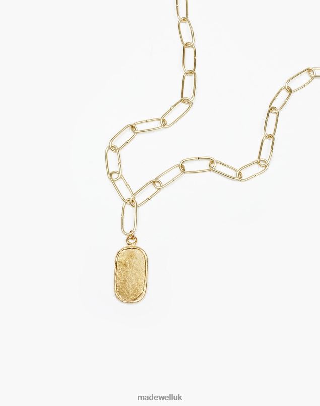 Madewell Women Mahnal Maraya Talisman Necklace Jewelry Brass 8P4861863