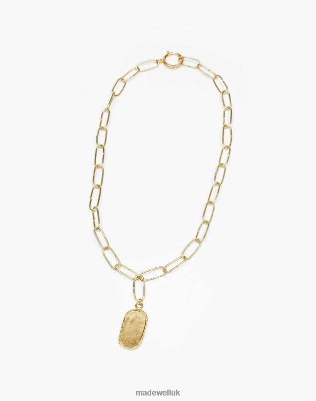 Madewell Women Mahnal Maraya Talisman Necklace Jewelry Brass 8P4861863