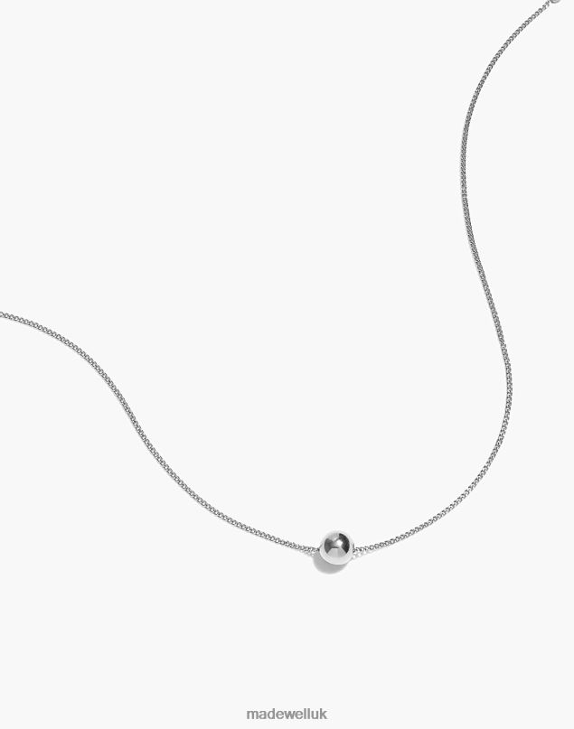 Madewell Women NASHIRA ARNO Sterling Saturn Necklace Jewelry Silver 8P4861530