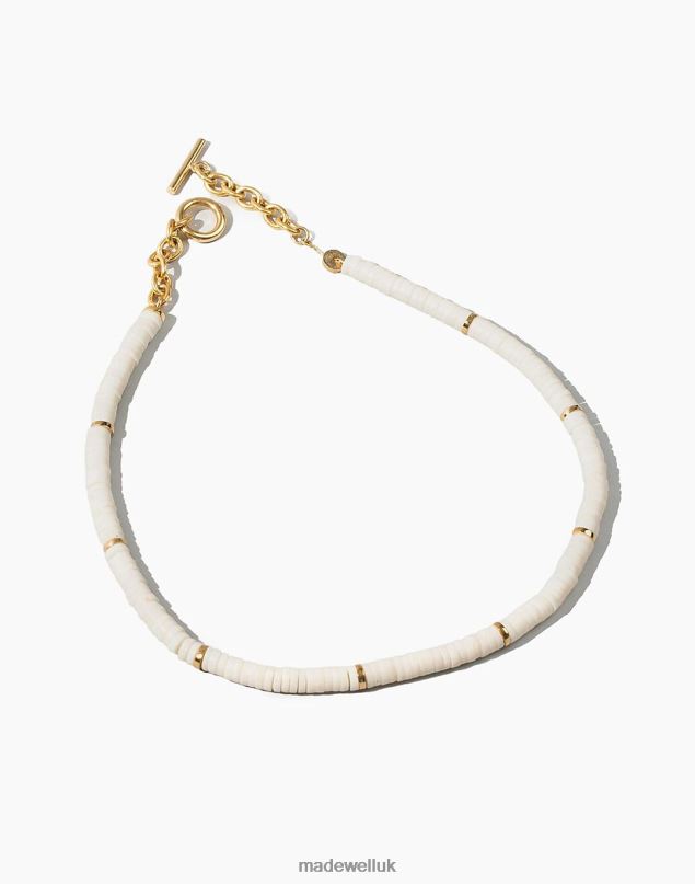 Madewell Women SOKO Karamu Collar Necklace Jewelry White 8P4862263