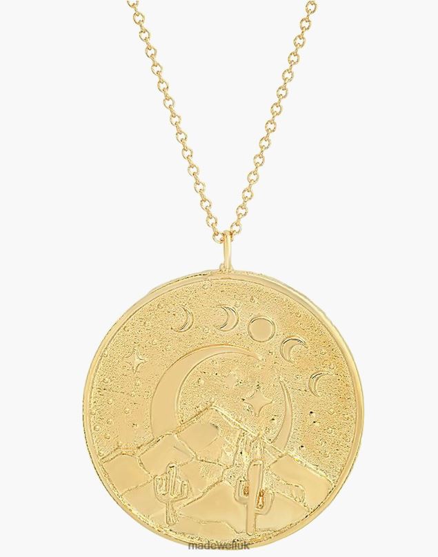 Madewell Women STUDIO GRUN Desert Necklace Jewelry Gold 8P4861561