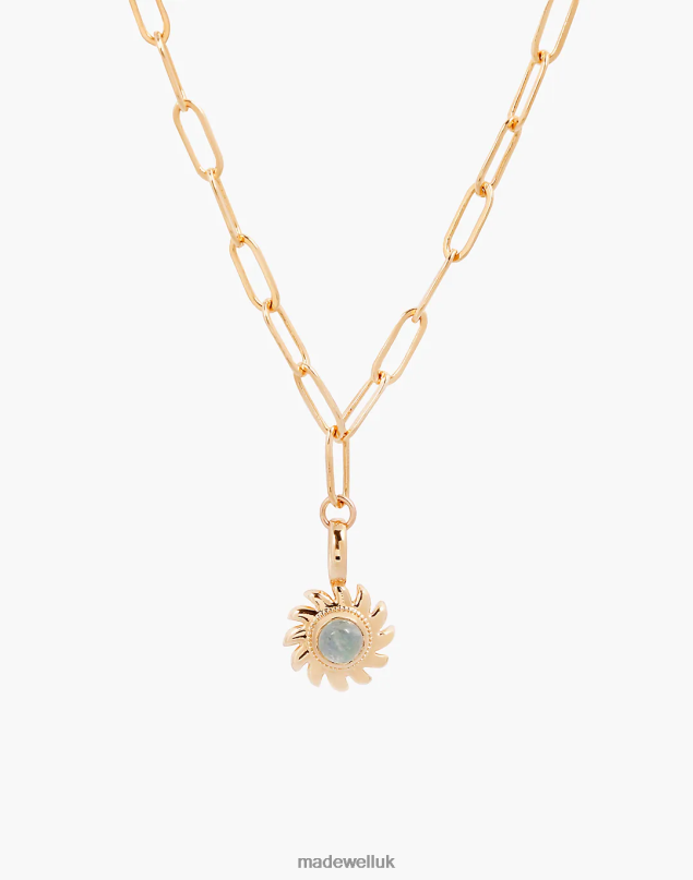 Madewell Women Studio Grun Ray Necklace Designer Jewelry Gold 8P4861565