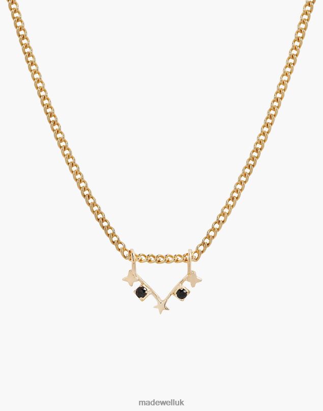 Madewell Women Studio Grun Siggy Necklace Jewelry Gold 8P4861564