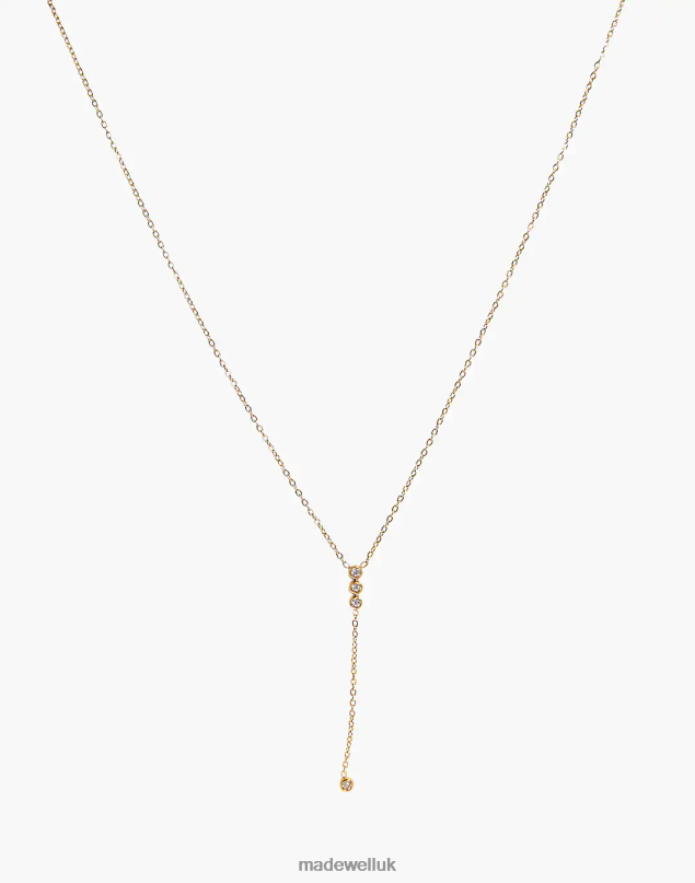Madewell Women TSEATJEWELRY SIMPLE LARIAT NECKLACE Accessories Gold 8P4861289