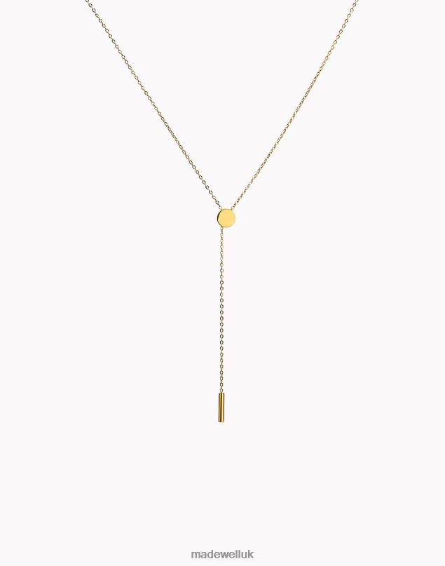 Madewell Women TSEATJEWELRY WAVE NECKLACE Accessories Gold 8P4862360