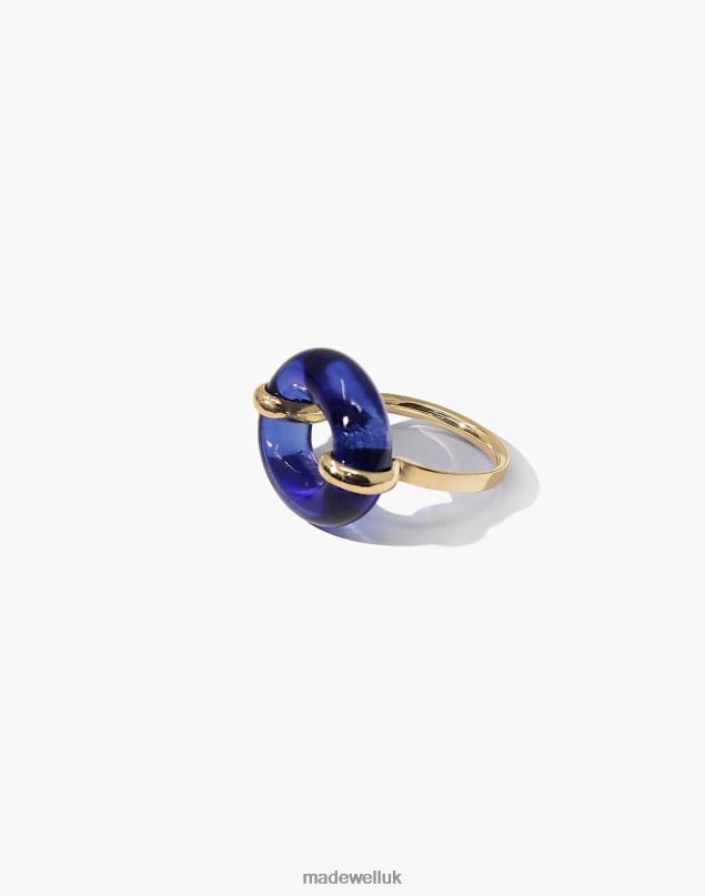 Madewell Women CLED In The Loop Ring Jewelry Cobalt Blue 8P4861822
