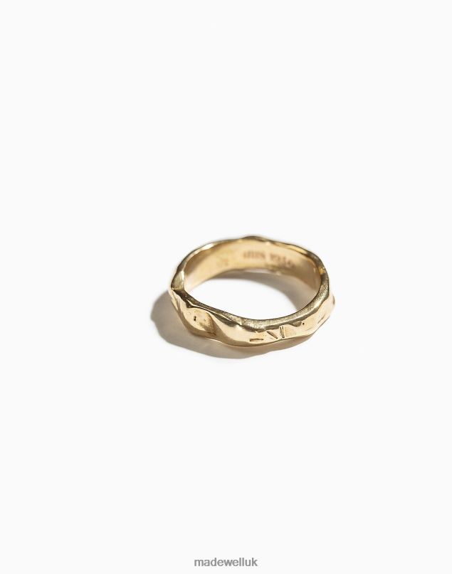 Madewell Women Iris 1956 Jewelry Flow Band Ring Accessories Brass 8P4861300