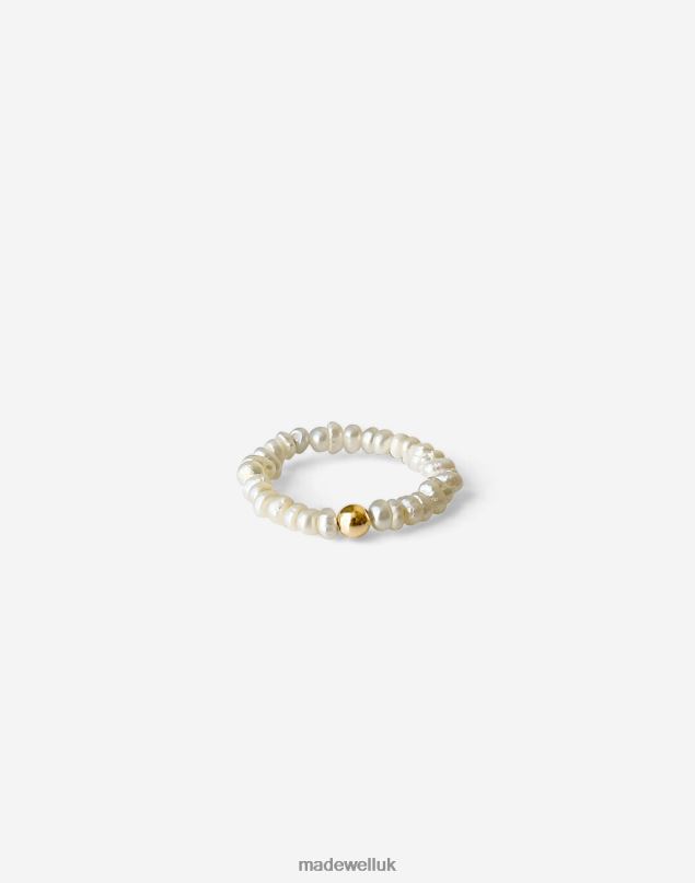 Madewell Women Kinn Biwa Pearl Ring Jewelry Gold 8P4861748