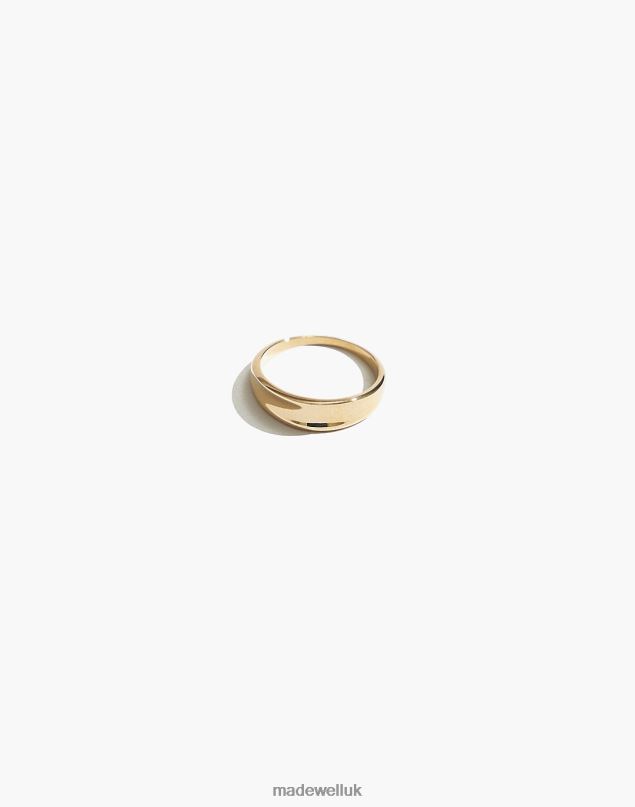 Madewell Women Maslo Jewelry Crescent Ring Accessories Gold 8P4861891