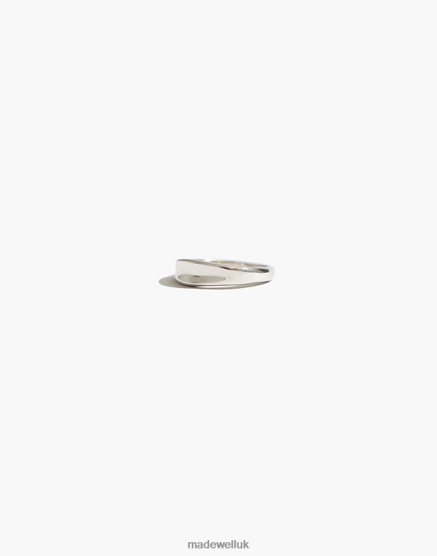 Madewell Women Maslo Jewelry Crescent Ring Sterling Accessories Silver 8P4861888