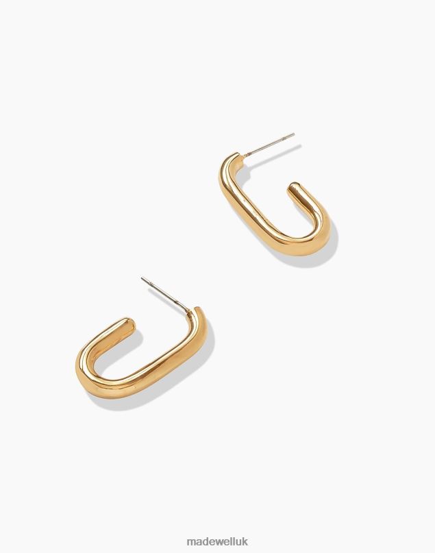 Madewell Women SOKO Tumba Capsule Hoop Earring Jewelry Gold 8P4862267