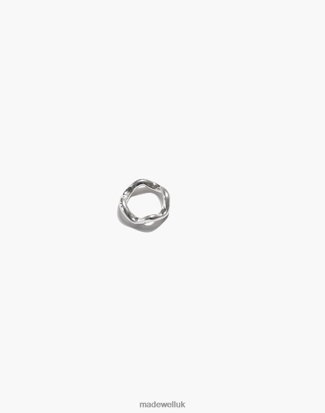 Madewell Women Studio Conchita Sterling Onda Ring Jewelry Silver 8P4862299