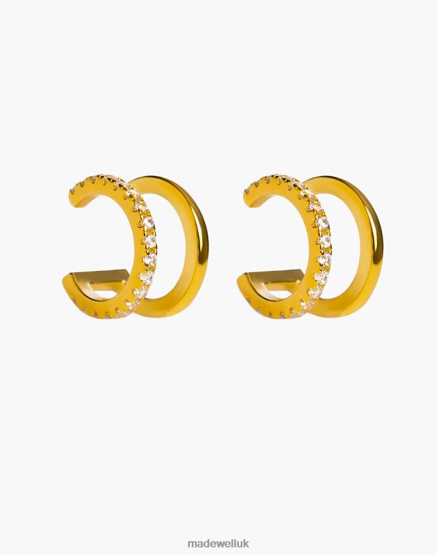 Madewell Women TSEATJEWELRY FLOW CUFF Accessories Gold 8P4861286