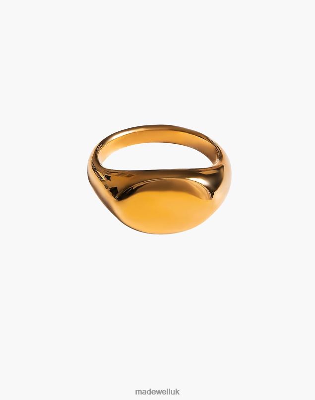 Madewell Women TSEATJEWELRY PRESS PINKY RING Accessories Gold 8P4861287