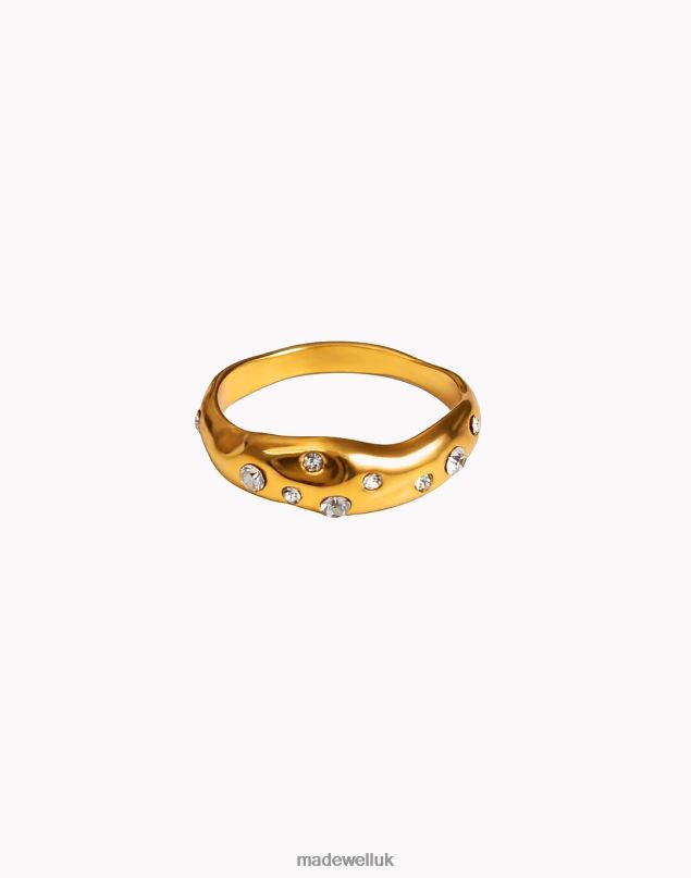 Madewell Women TSEATJEWELRY SKIP RING Accessories Gold 8P4862363