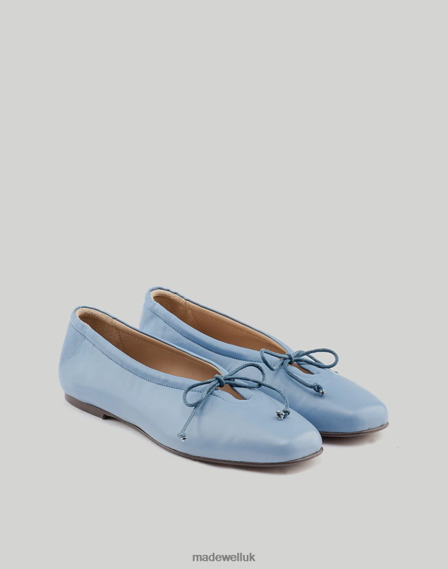 Madewell Women Maguire Prato Denim Ballerina Footwear Blue 8P4861837