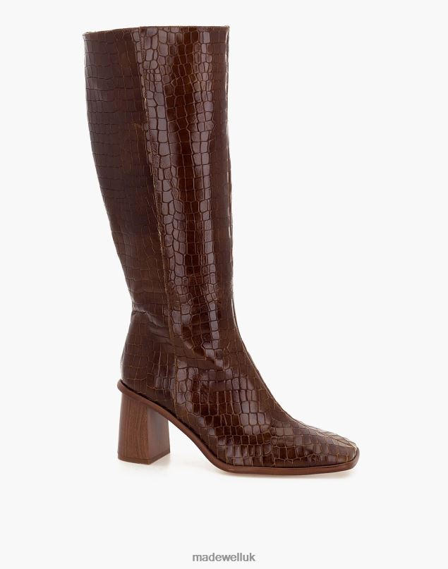 Madewell Women ALOHAS East Leather Boots Footwear Brown 8P4862649