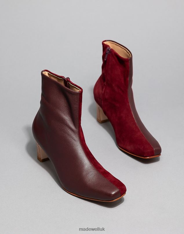 Madewell Women HUMA BLANCO Bolena Boot Footwear Wine Multi 8P4861586