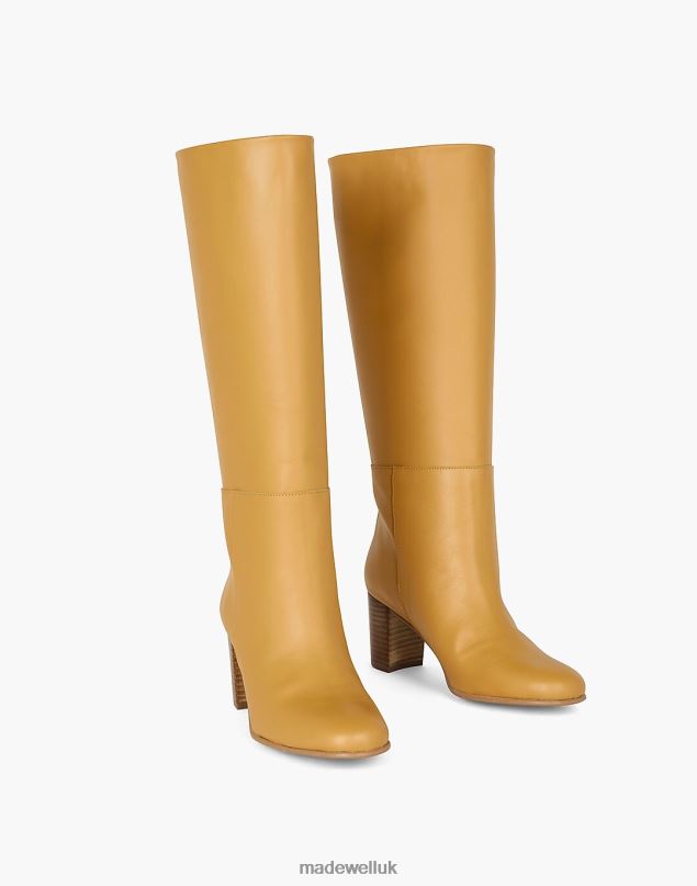 Madewell Women Intentionally Blank Pam Tall Boot Footwear Pale Chamois 8P4861654