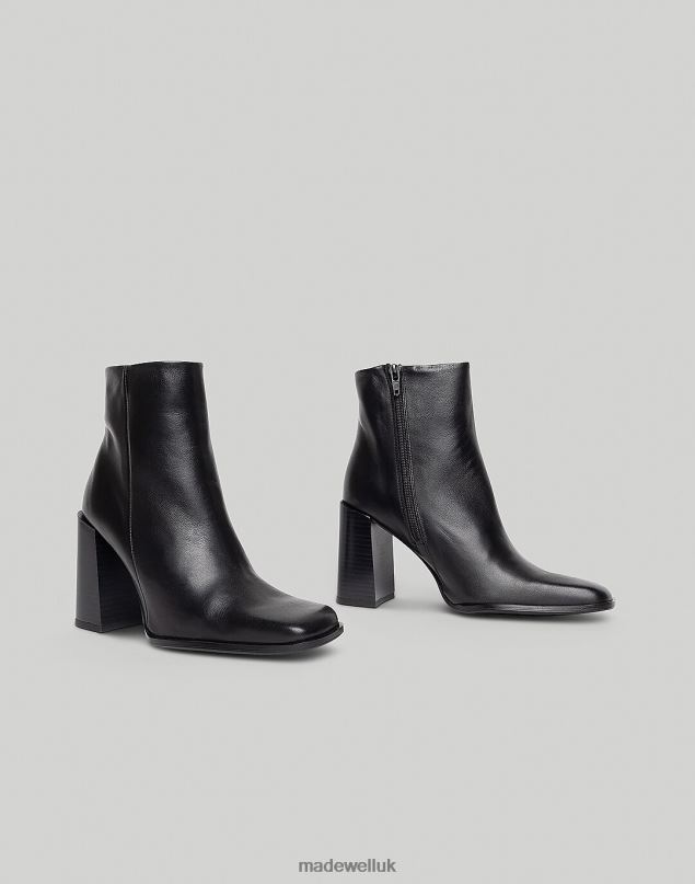 Madewell Women Intentionally Blank Passage Heeled Boot Footwear Black 8P4861639