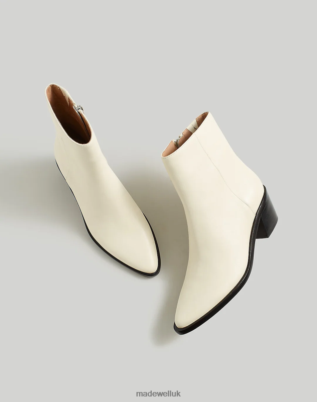 Madewell Women The Darcy Ankle Boot Footwear Pale Parchment 8P4862594