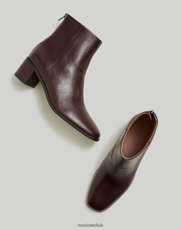 Madewell Women The Essex Ankle Boot Footwear Chocolate Raisin 8P4862600