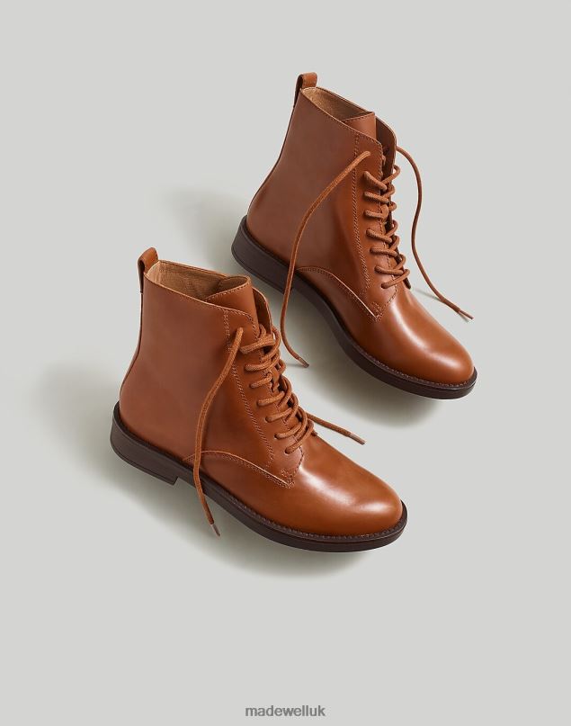 Madewell Women The Evelyn Lace-Up Ankle Boot Footwear Dried Maple 8P4862614 Madewell Women The Evelyn Lace-Up Ankle Boot Footwear Dried Maple 8P4862614