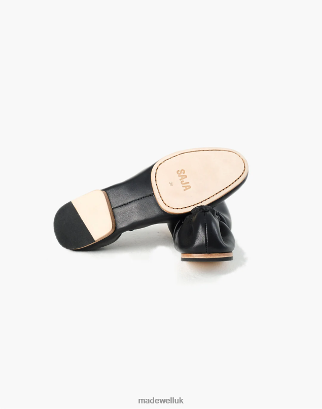 Madewell Women SAJA Jazz Flats Footwear Black 8P4862196