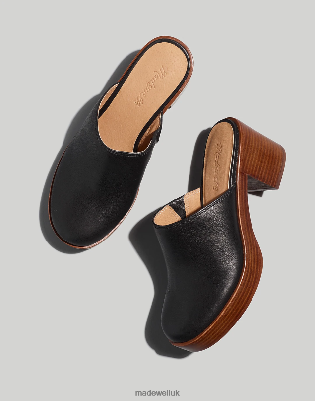 Madewell Women The Janeen Platform Mule Footwear True Black 8P4862690