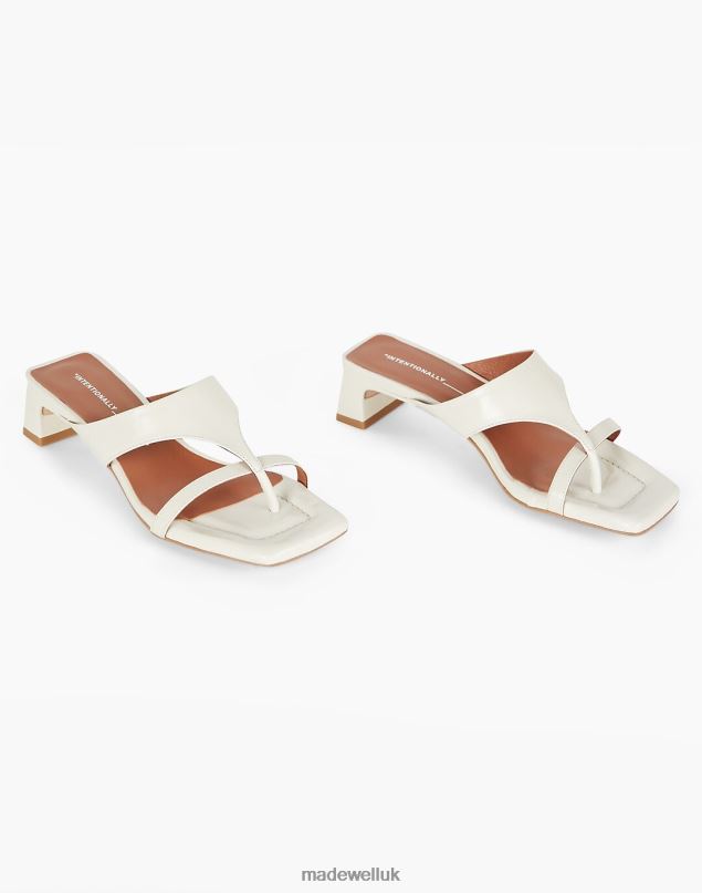 Madewell Women Intentionally Blank Flume Footwear Cream 8P4861689