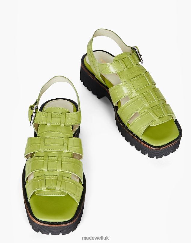 Madewell Women Intentionally Blank Haddie Footwear Light Green 8P4861686