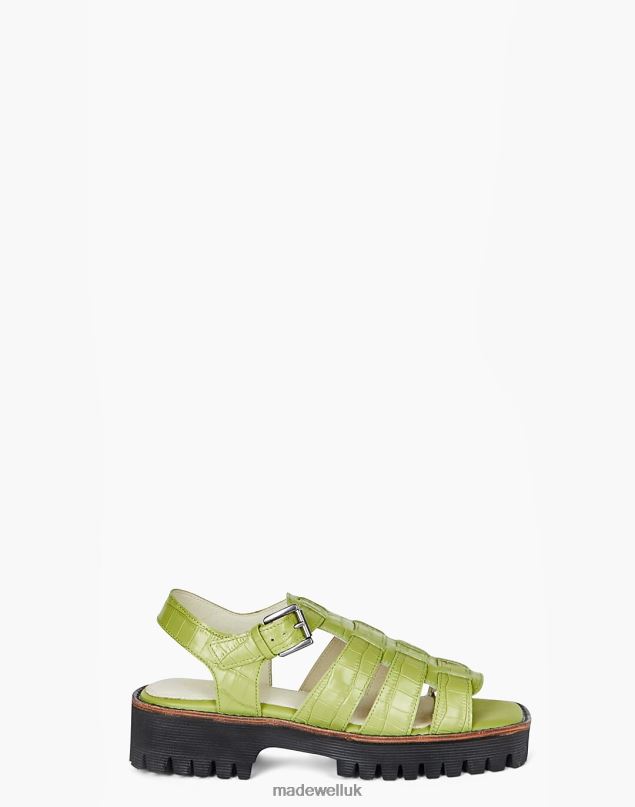 Madewell Women Intentionally Blank Haddie Footwear Light Green 8P4861686