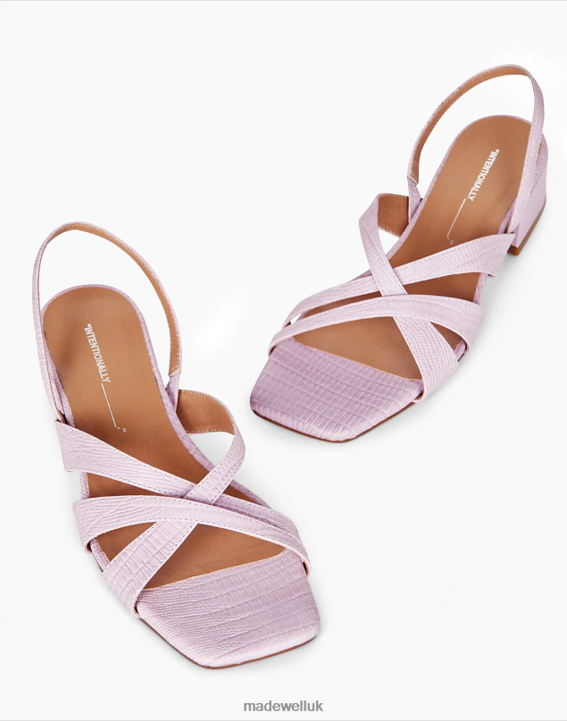 Madewell Women Intentionally Blank Lucille Footwear Lilac 8P4861681