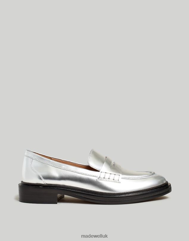 Madewell Women The Vernon Loafer Footwear Silver 8P4862665