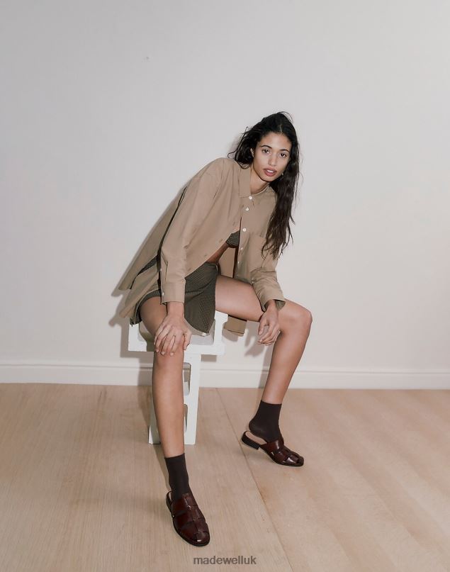 Madewell Women The Dixson Fisherman Mule Footwear Apple Butter 8P4862678