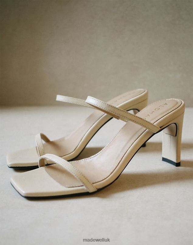 Madewell Women ALOHAS Cannes Mules Footwear Almond 8P4862752