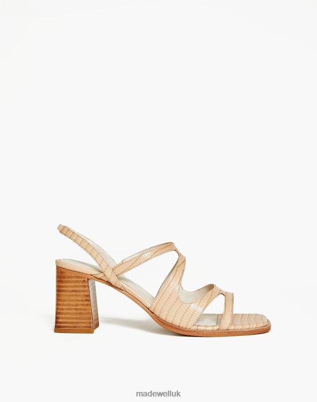 Madewell Women Intentionally Blank Leather If Sandals in Ojai Footwear Oatmeal 8P4862740