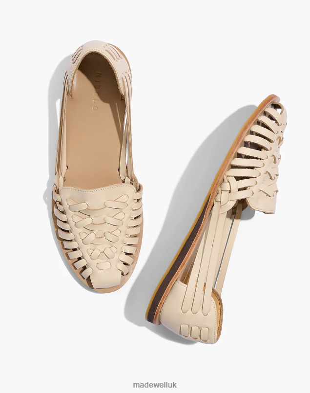 Madewell Women Nisolo Huarache Sandal Footwear Almond 8P4862039