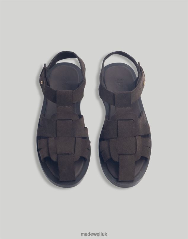 Madewell Women SAJA Fisherman Sandals Footwear Brown 8P4862199