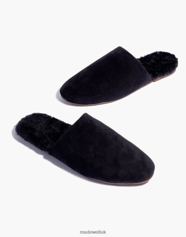 Madewell Women TKEES Ines Shearling Footwear Black 8P4862335