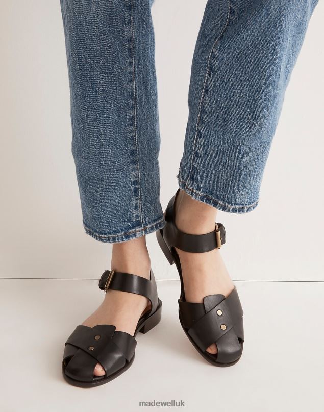 Madewell Women The Ira Sandal Footwear True Black 8P4862706