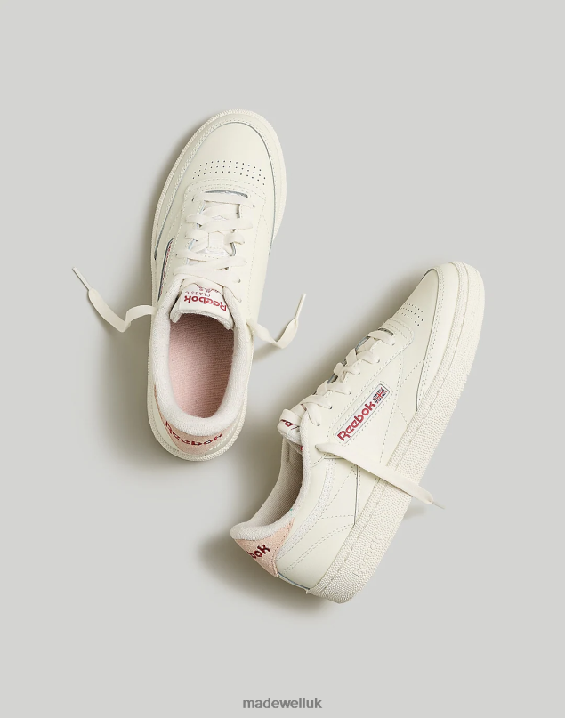Madewell Women Reebok Club C 85 Sneakers Footwear Chalk Pink 8P4862174